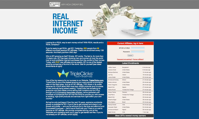 SFI Affiliate Center